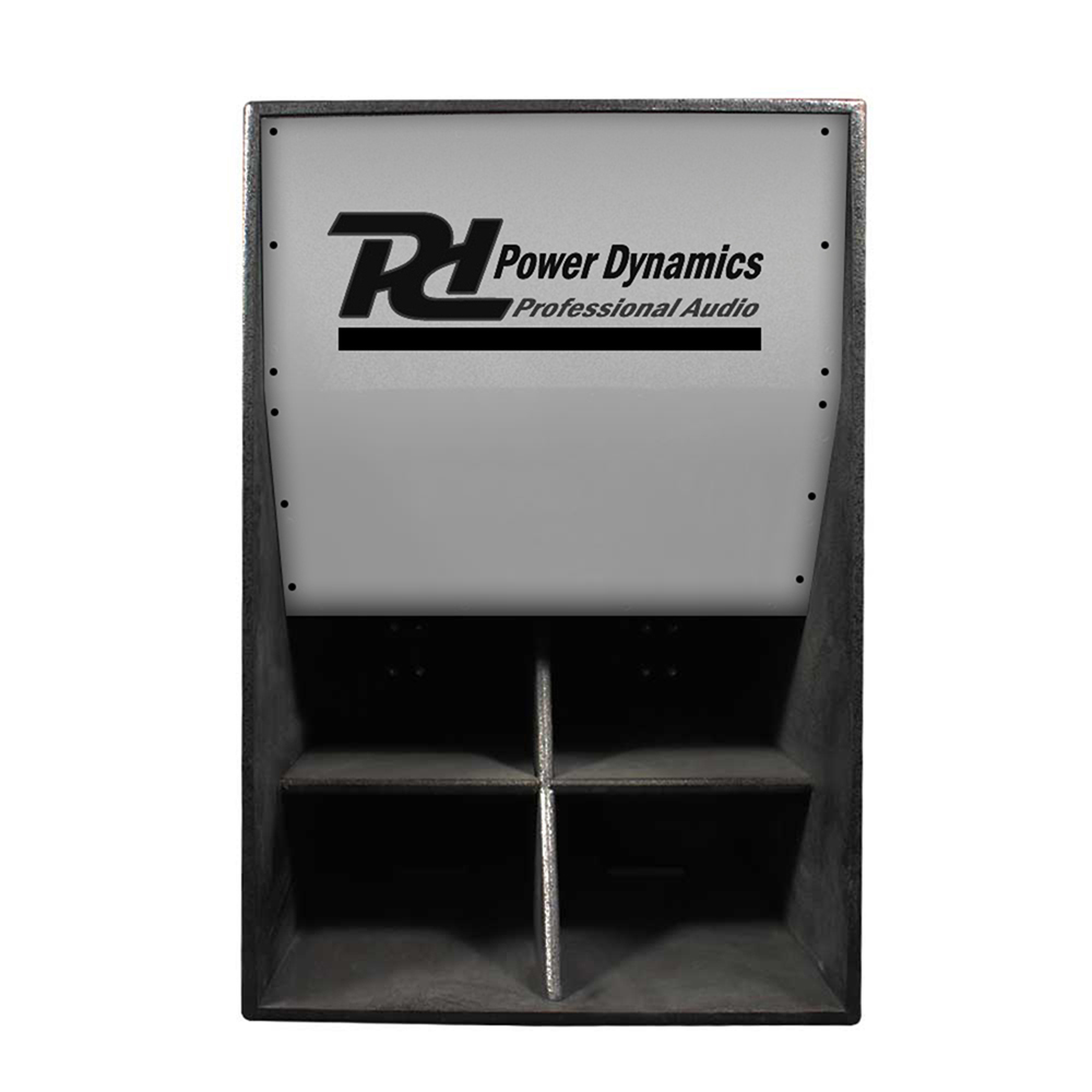 18" Subwoofer Bass Speaker Long Throw Folded Horn Scoop 1000W Club DJ