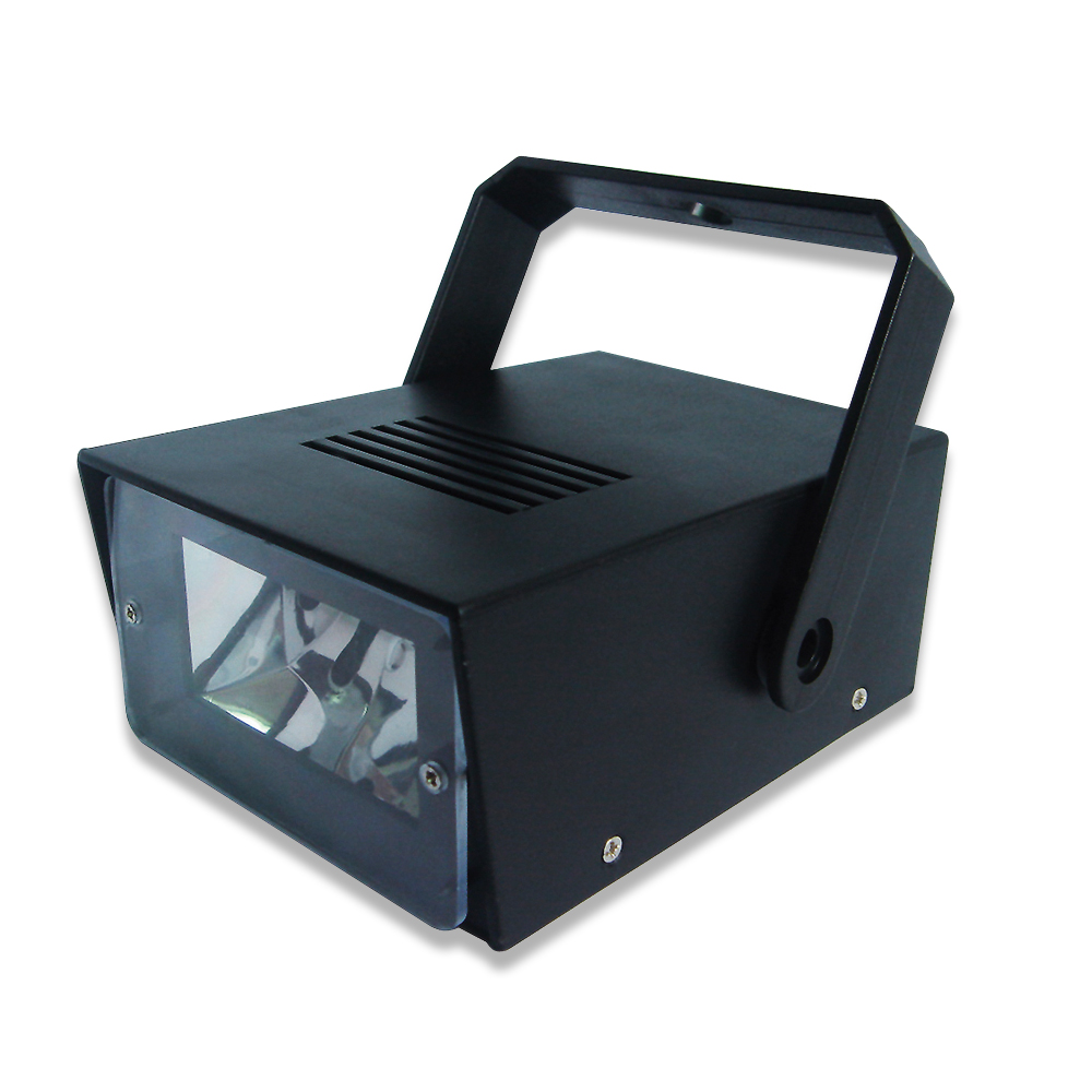 Soundlab Moonflower LED Colour Light + Power Strobe Party Disco DJ Lighting