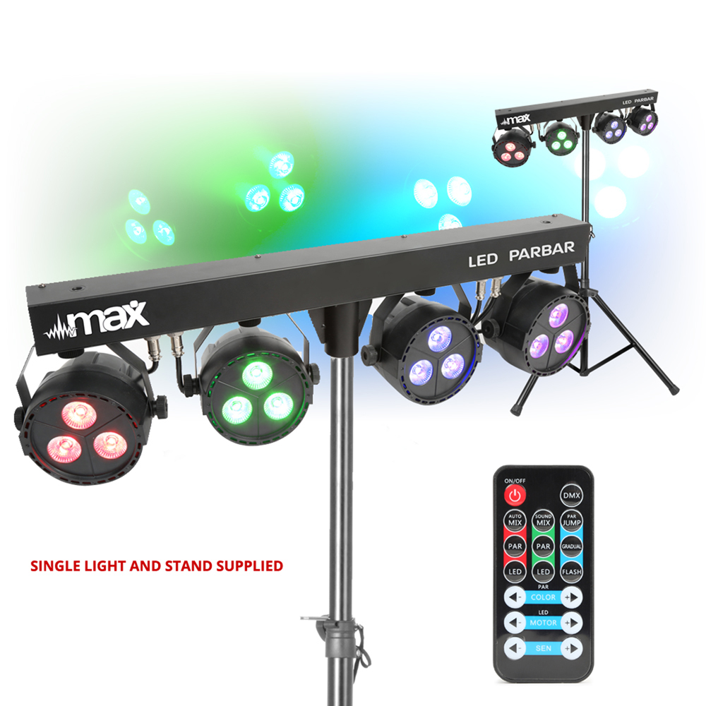 led par bar party mobile dj disco light rail stand dmx christmas lights