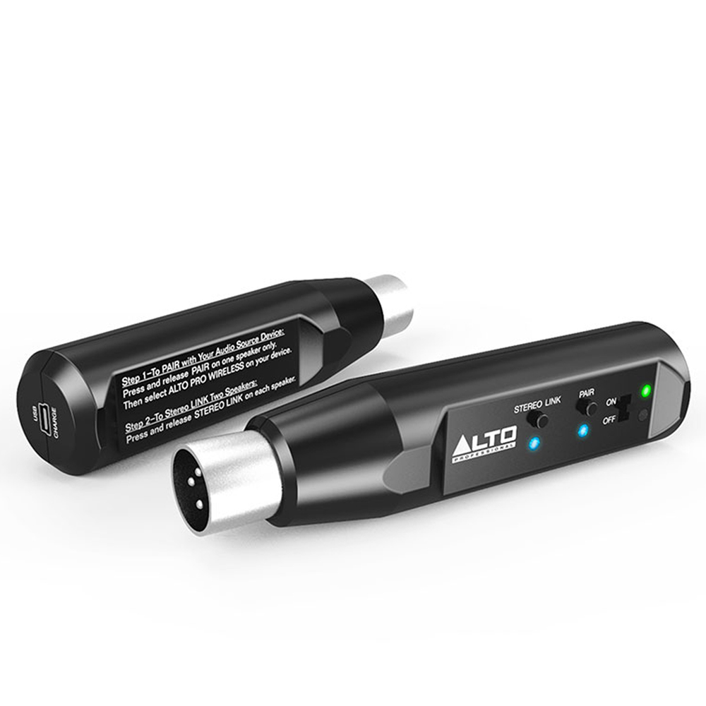 Alto Bluetooth Total XLR Rechargeable Wireless Receiver for Mixer