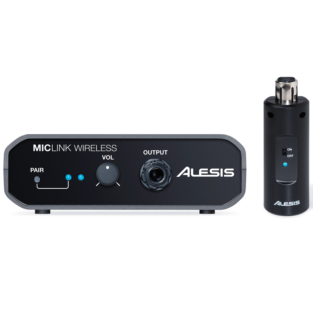 Alesis MicLink Wireless PA Microphone Adapter USB XLR Transform Your
