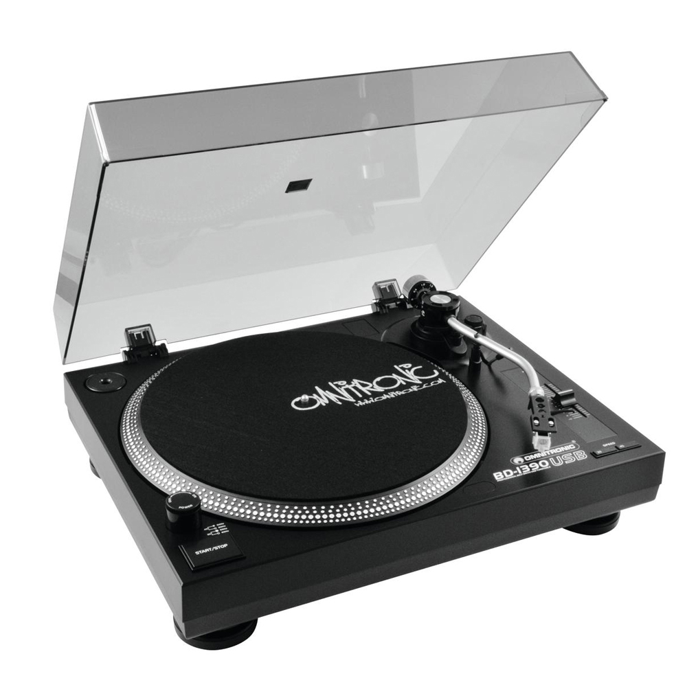 Belt Drive Record Player Vinyl DJ Turntable Deck 33 1/3 + 45 RPM USB Computer eBay