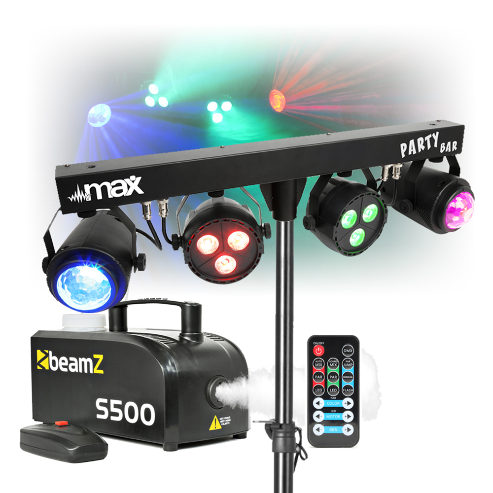 DJ Party Disco Light Partybar MoonFlower Lighting Rail Stand DMX