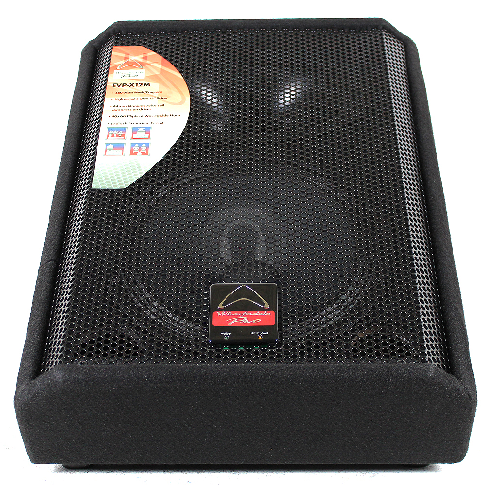 EVPX12M Wharfedale Pro 12 Inch 2Way Monitor Speaker 1000Watt Max DJ