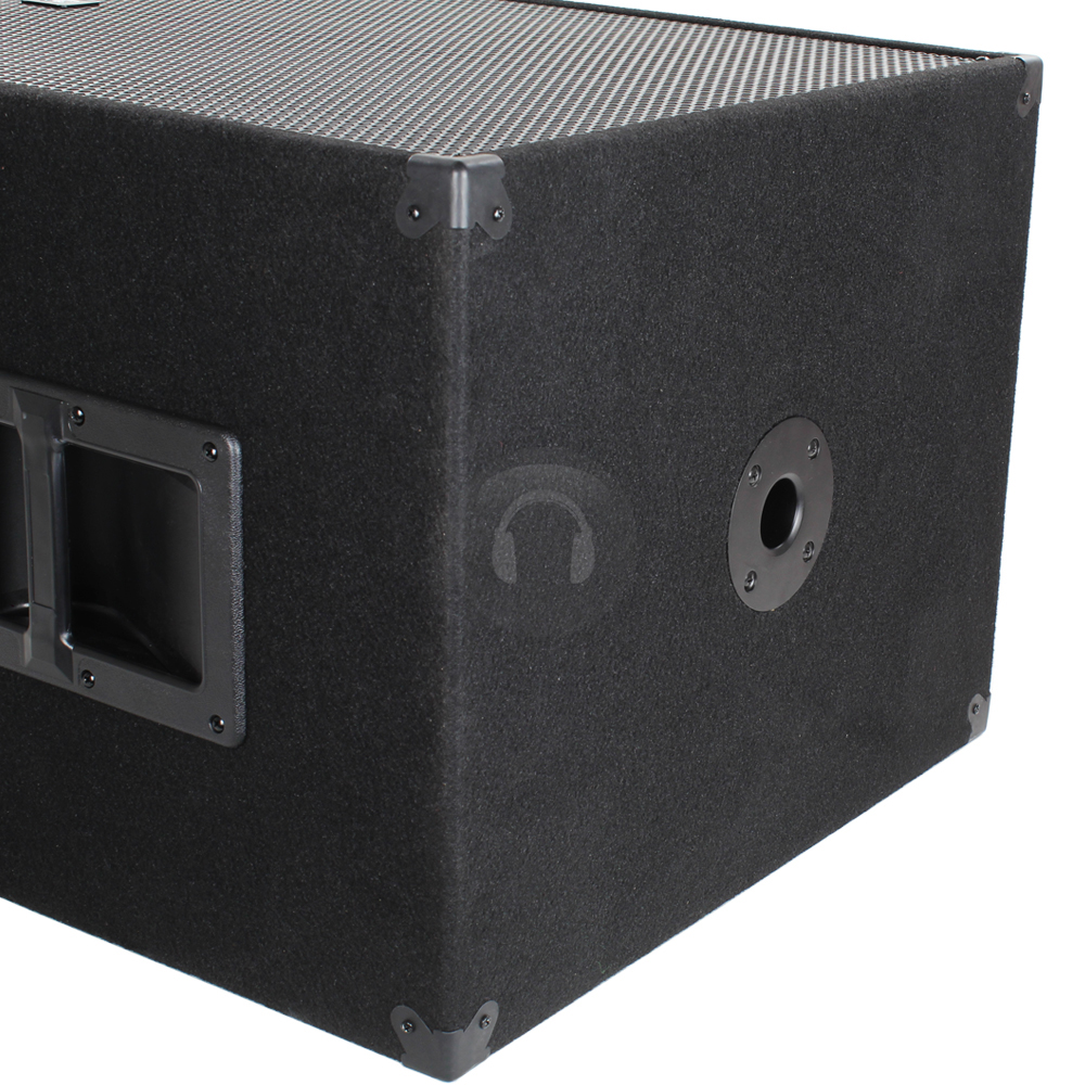 QTX 18 Inch 500W Passive Bass Bin Speaker Boombox Dual 12 Inch 600W DJ