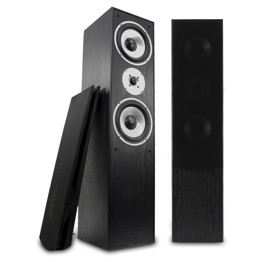 5" 6.5" 8" 10" Skytronic Hifi HiFi Home Stereo Tower Speakers 200W