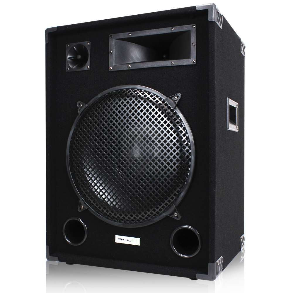 6" 8" 10" 12" 15" Ekho MAX Series Passive PA DJ Speakers Subwoofer 250W 1500W eBay