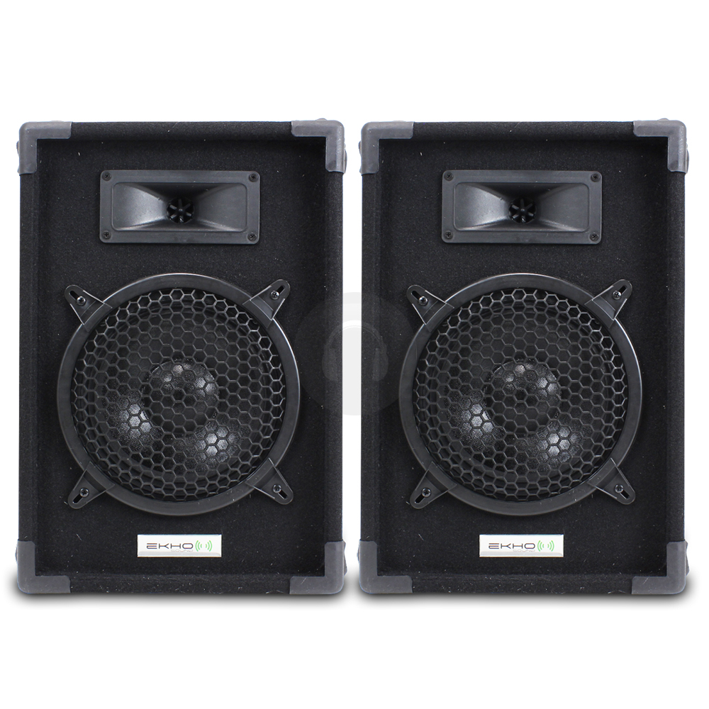 6" 8" 10" 12" 15" Ekho MAX Series Passive PA DJ Speakers Subwoofer 250W 1500W eBay