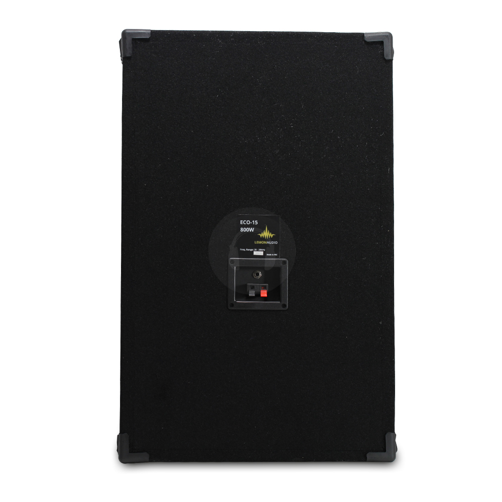 2x Lemon Audio 15" Passive PA Mobile DJ 3-Way Speakers House Party ...