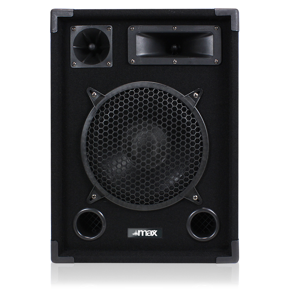 Pair 10" Passive Bedroom DJ Speakers Woofer Disco Party Full Range 8 Ohm 500W eBay