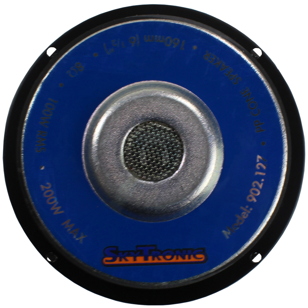 6.5 Inch 200W Polypropylene PP Mid Bass Speaker Cone Hi fi Car Woofer