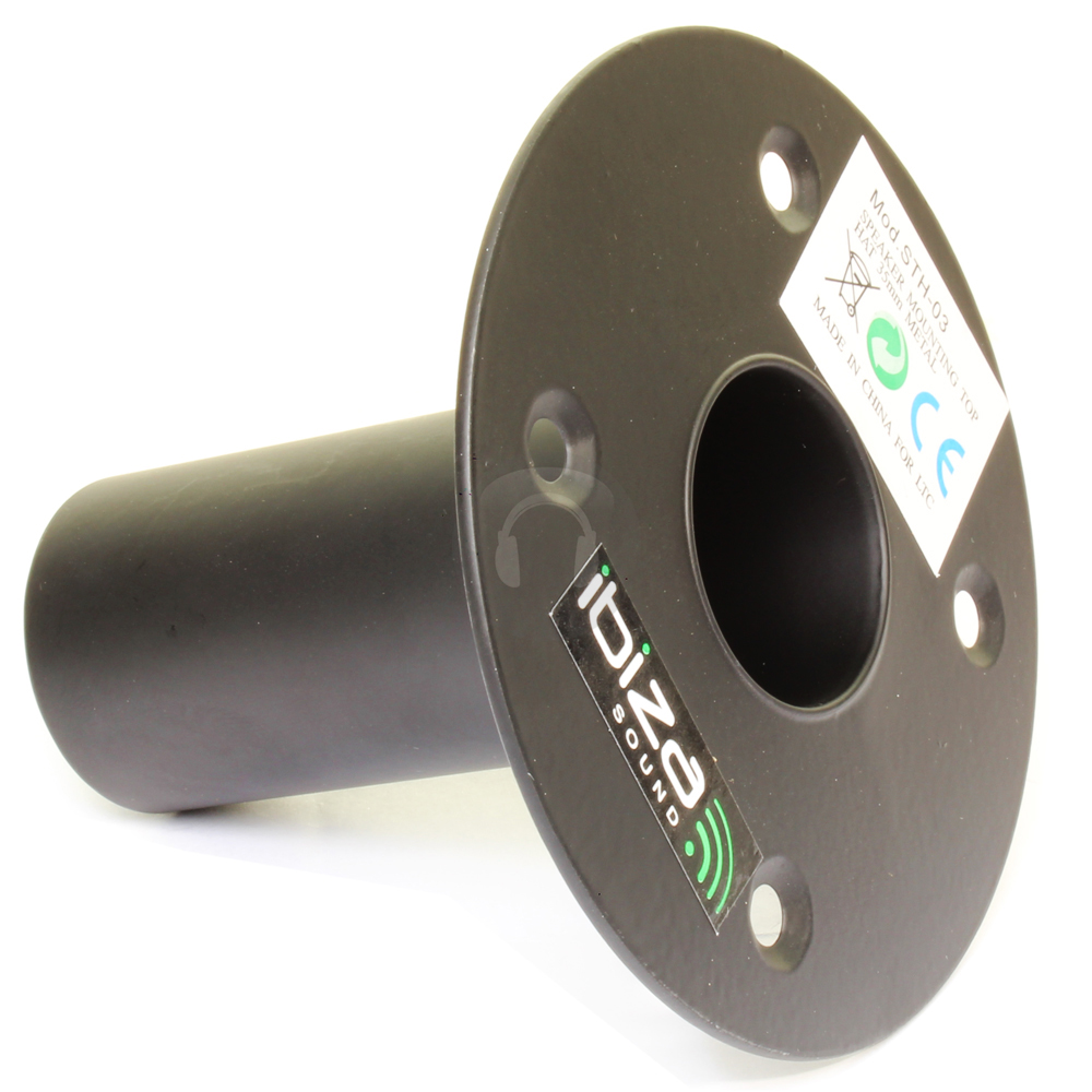 35mm External Internal Speaker Top Hat ( Tophat ) Pole Stand Mount Max 25kg