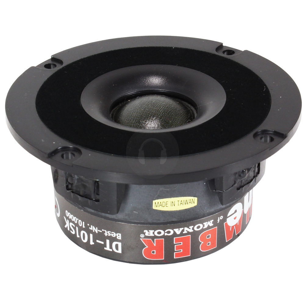 Monacor DT101SK 25mm Silk Dome Tweeter Hifi Spare DIY Speaker Parts