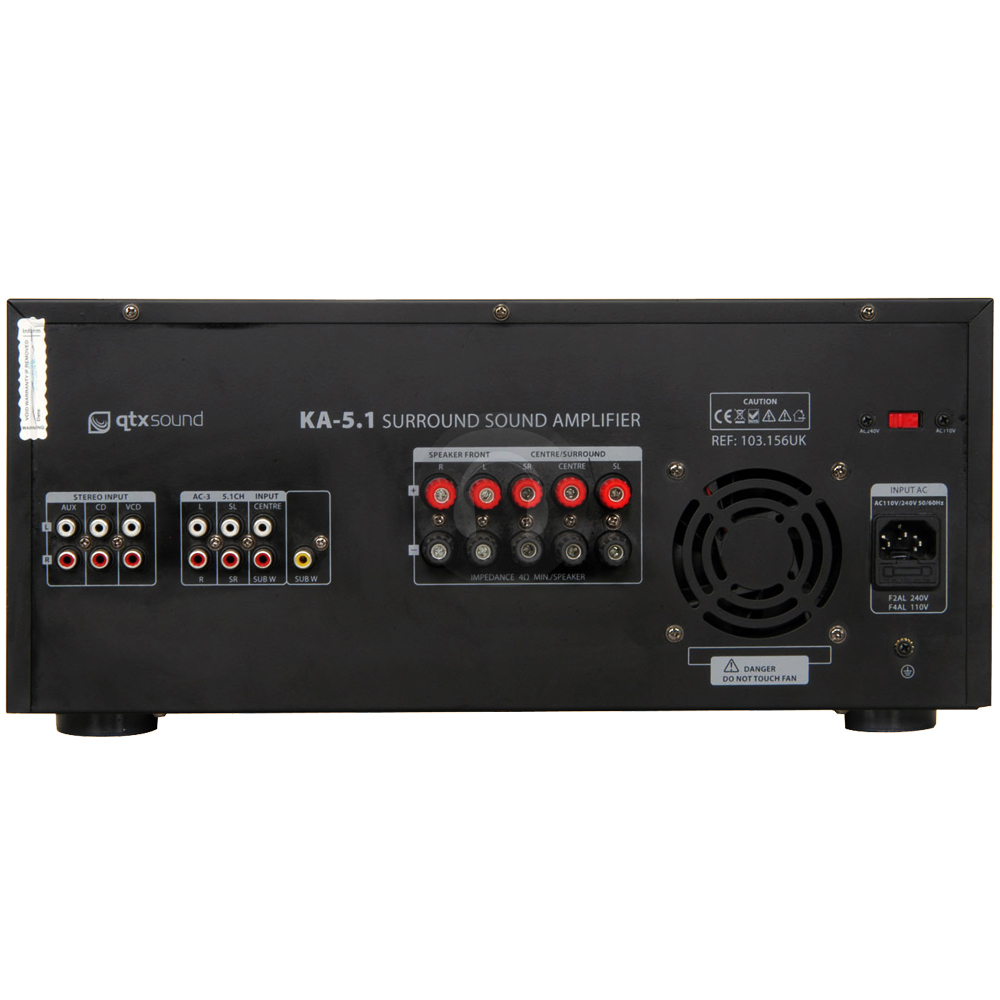 NEW HOME CINEMA HIFI STEREO SPEAKER SYSTEM + 5.1 SURROUND SOUND