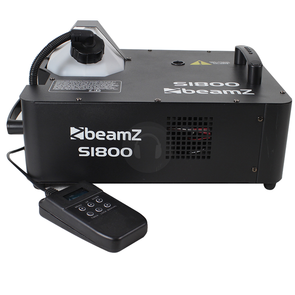 2x Beamz Vertical DMX Fog Machines Smoke Mist Powerful Stage DJ Show Up