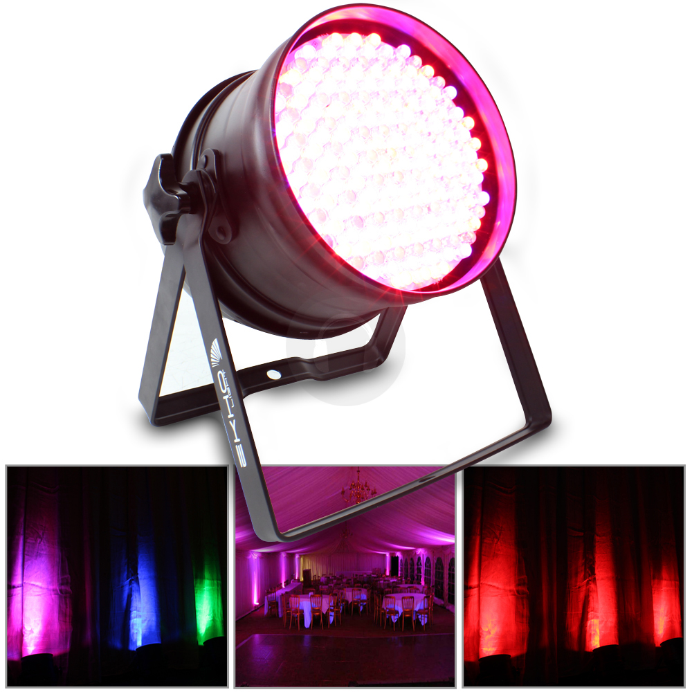 Pair Par 64 Ekho Wedding & Events Lighting LED Uplighters Uplighting