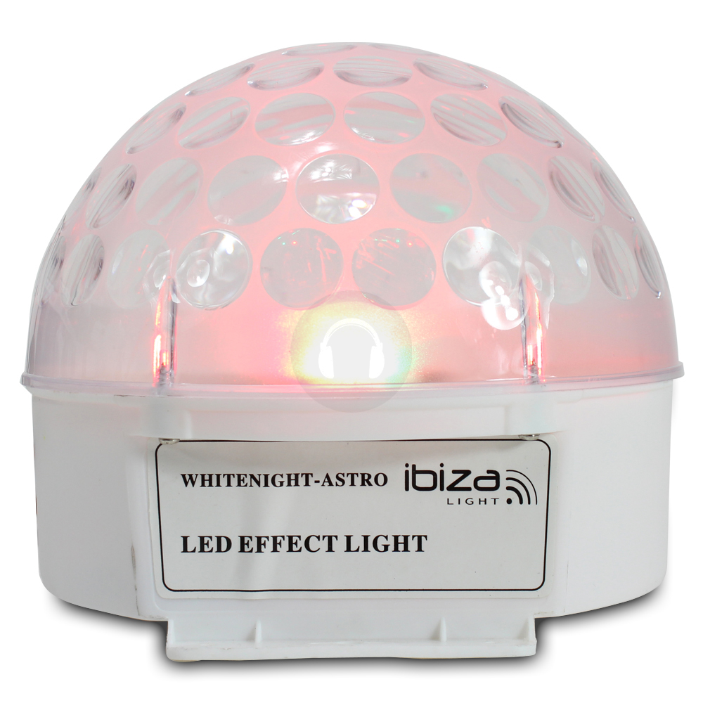 Portable Party DJ LED Light Club Laser Disco Ball Smoke Fog