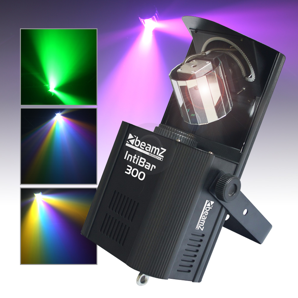 2x Beamz IntiBar 300 Bright LED Barrel Scanner Roll Disco DJ Lights DMX Lighting eBay