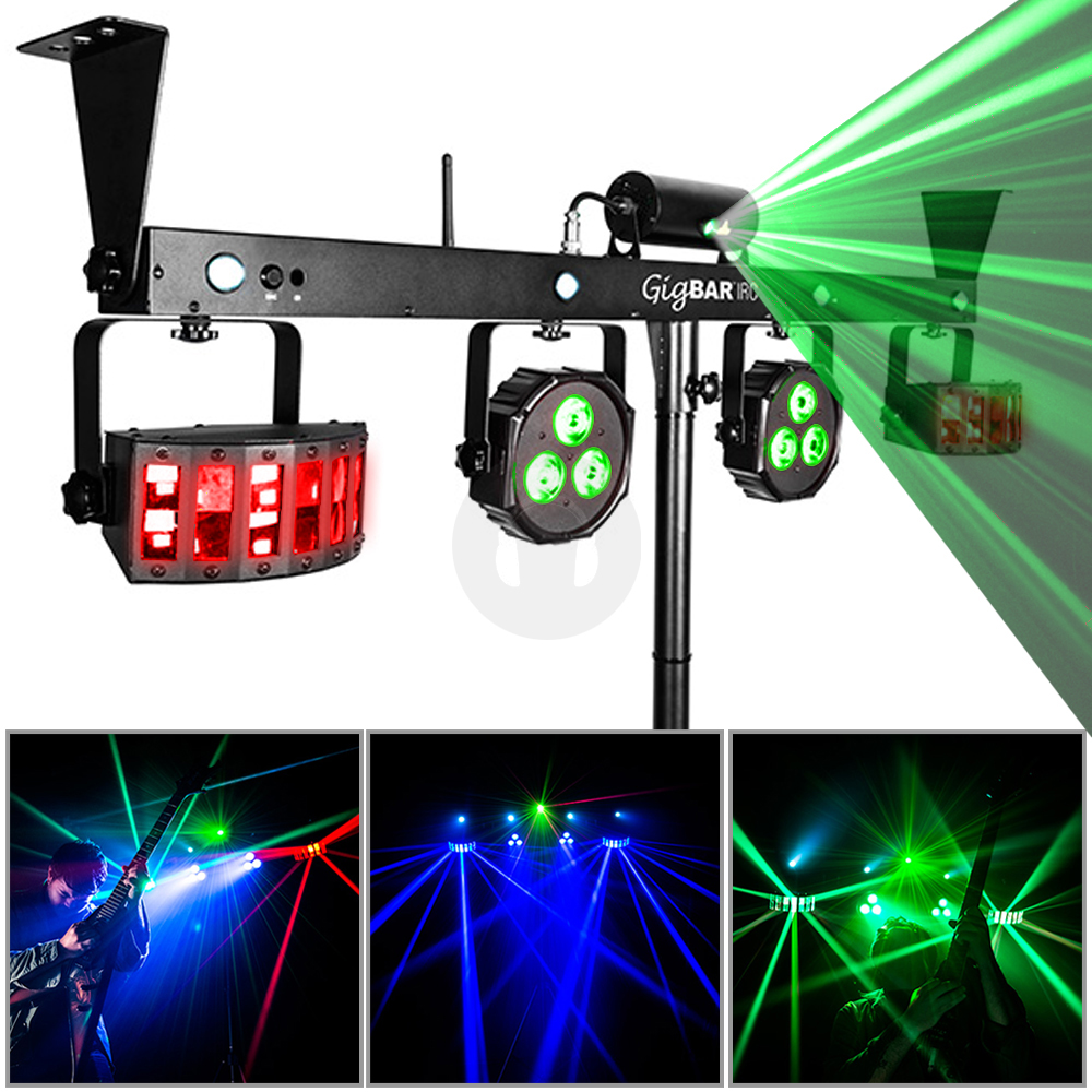 Chauvet Gig Bar DMX Effects Light Mobile Disco DJ Effects Portable