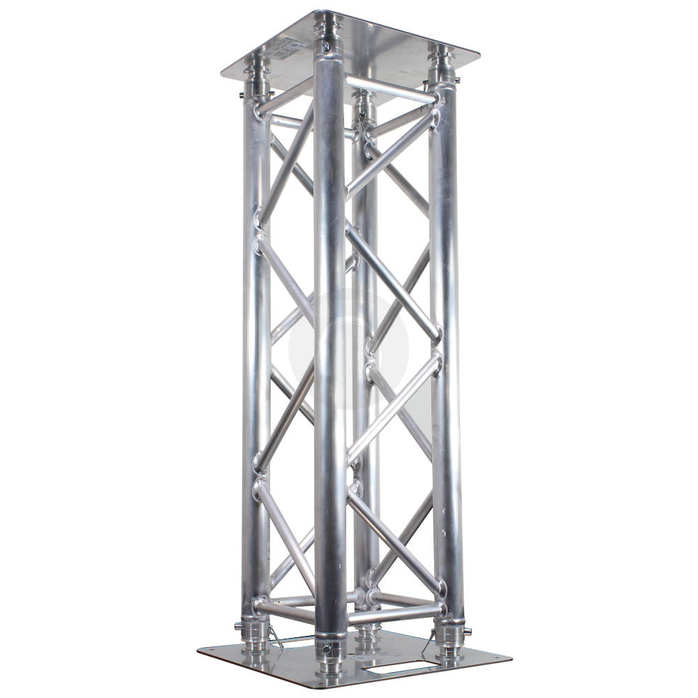 2x Professional DJ Silver Truss Plinth Lighting Stands Club Party Light