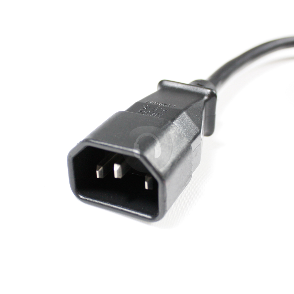 New Flexible IEC Mains Extension Kettle Lead 2M Power Connector