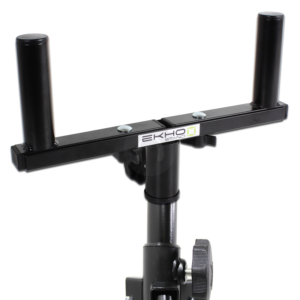 Ekho Portable Steel Reinforced DJ PA Speaker Stands + Dual Stand