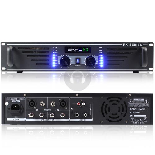 Ekho RX600 Power Amplifier 600W