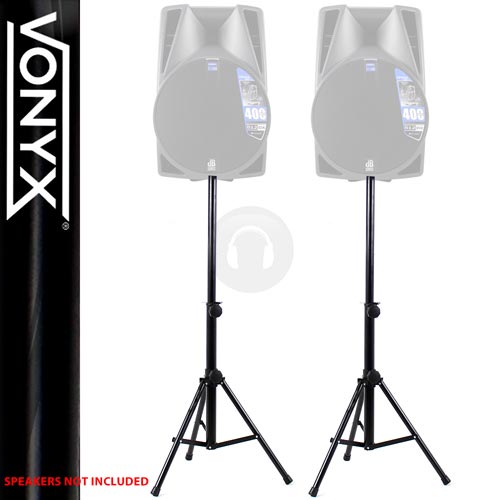 2x Ekho Box-5 Steel Reinforced Speaker Stands