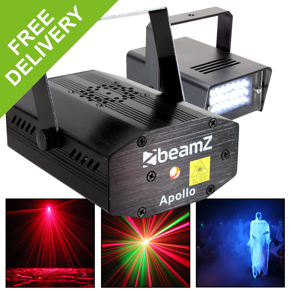NEW LED Strobe Light DJ Disco Lighting Party Laser Firefly Effect UK STOCK eBay