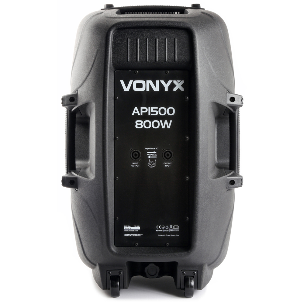 DJ Setup Hercules P32, Vonyx 15" Active Speakers & Headphones