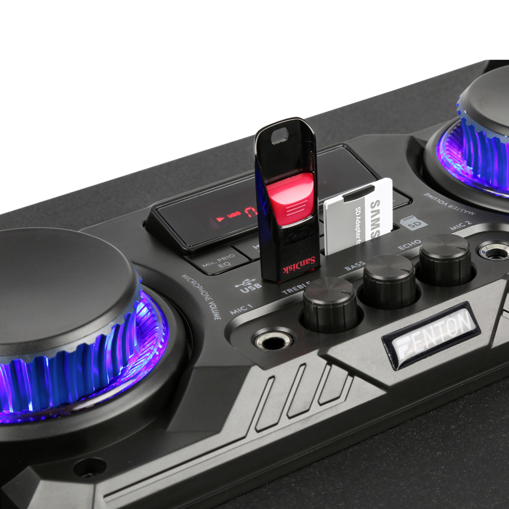 battery powered stereo speakers