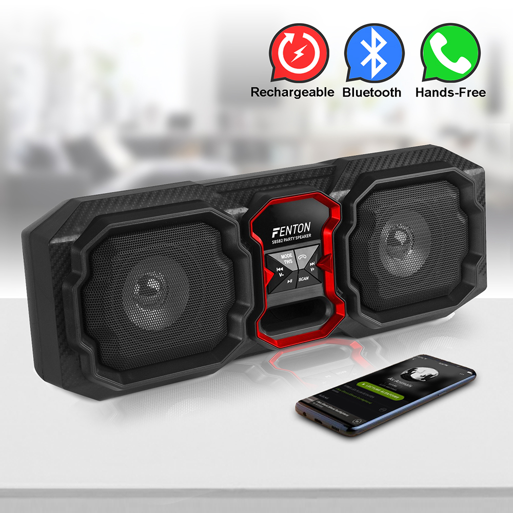 Bluetooth Mobile Speaker MP3 USB Rechargeable Battery Aux Portable