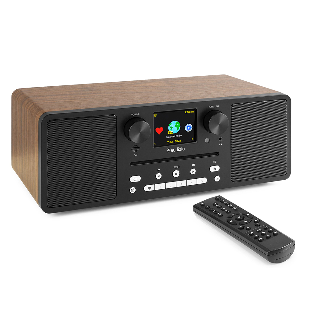 Audizio Naples DAB+, Internet & DAB Radio with CD & Bluetooth