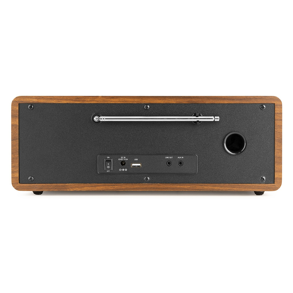 Audizio Naples DAB+, Internet & DAB Radio Back View