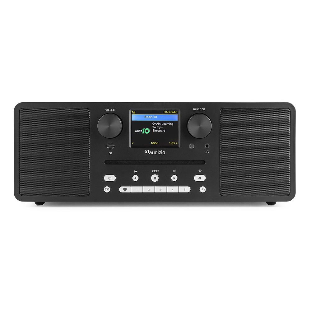 Audizio Naples DAB+, Internet & DAB Radio with CD & Bluetooth