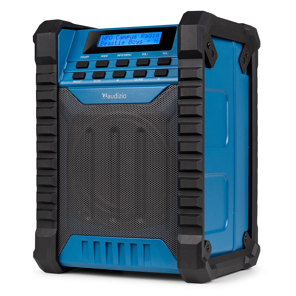 Audizio Temi Weatherproof Job Site DAB+ & DAB Radio with Battery