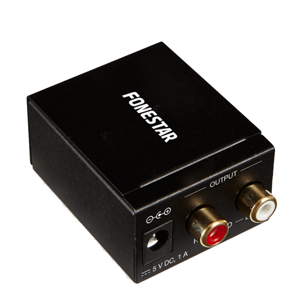 Fonestar FO37DA Digital to Analog Audio Converter PCM SPDIF Stereo