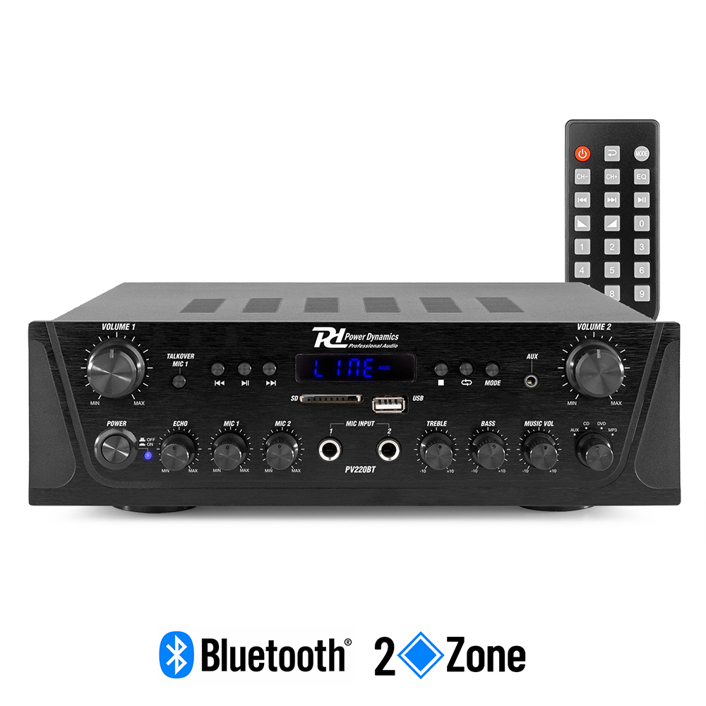 Bluetooth, FM, USB Music PA System 