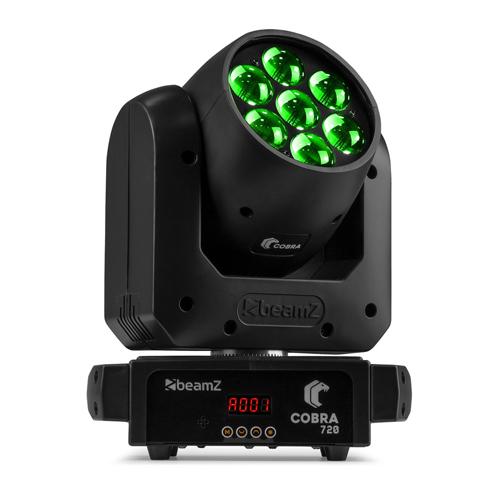 BeamZ Cobra 720 Moving Head Wash with Zoom