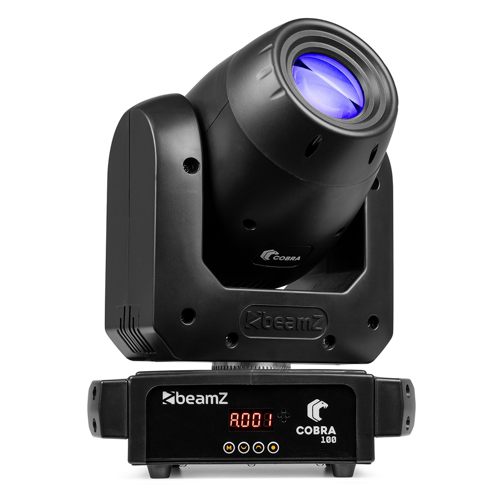 BeamZ Cobra 100 LED Moving Head Spot with Prism Side View