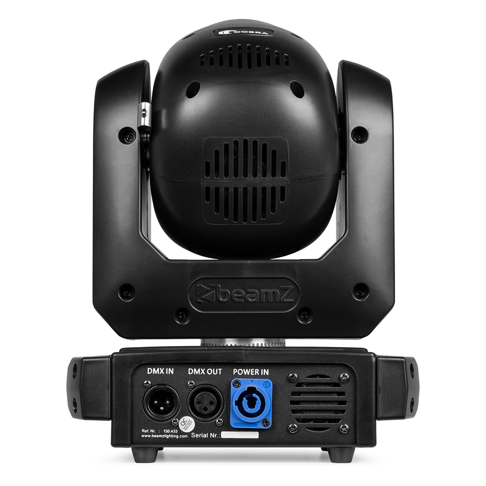BeamZ Cobra 100 LED Moving Head Spot with Prism Back View