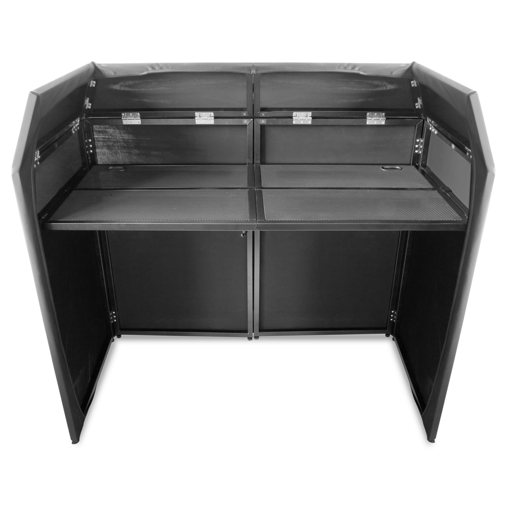 Vonyx DB3 Mobile DJ Booth with Black Cover