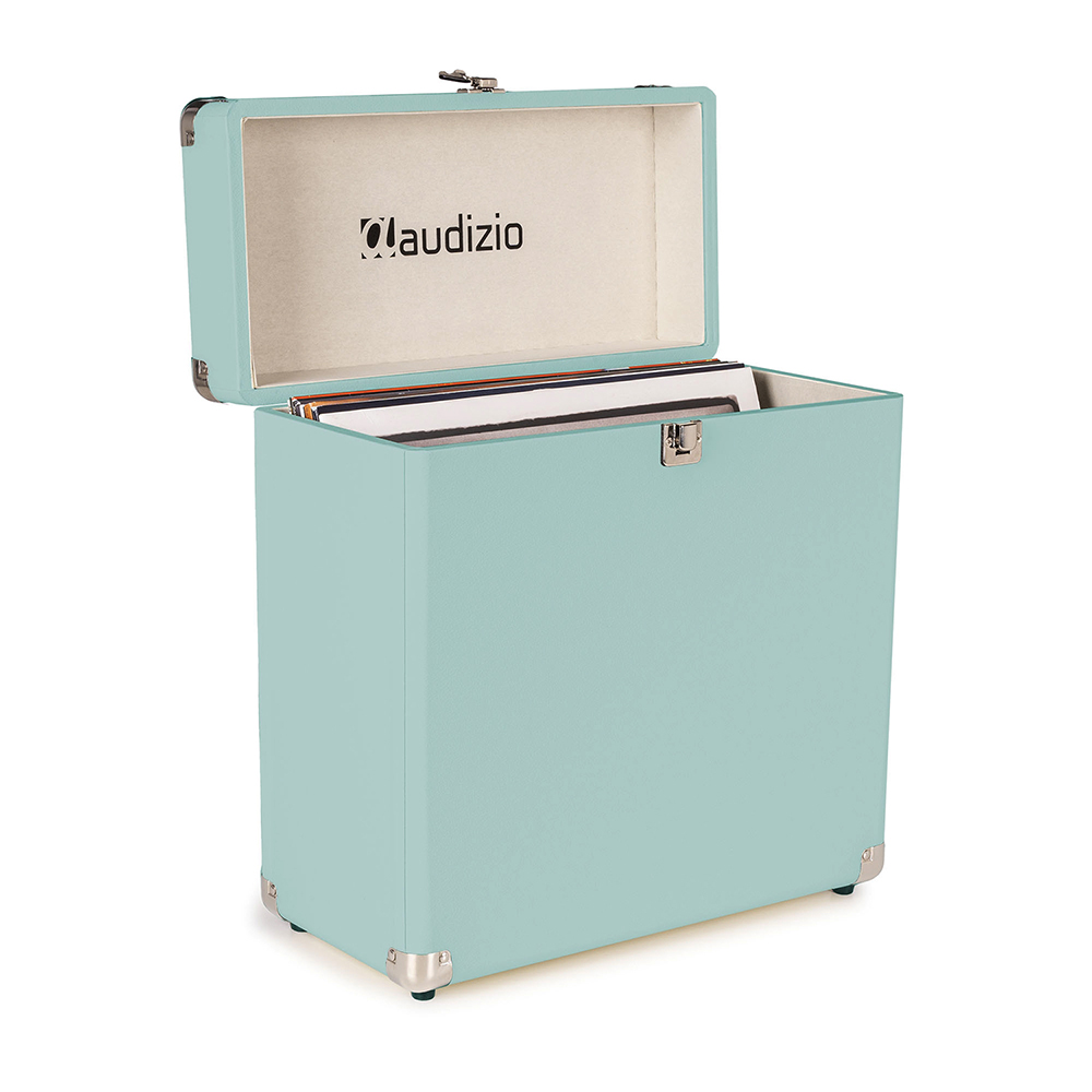 Audizio RC32 Vinyl Record Storage Case in Blue