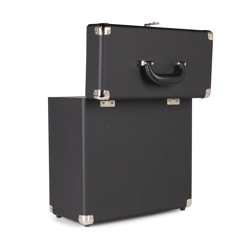 Audizio RC32 Vinyl Record Storage Case in Black