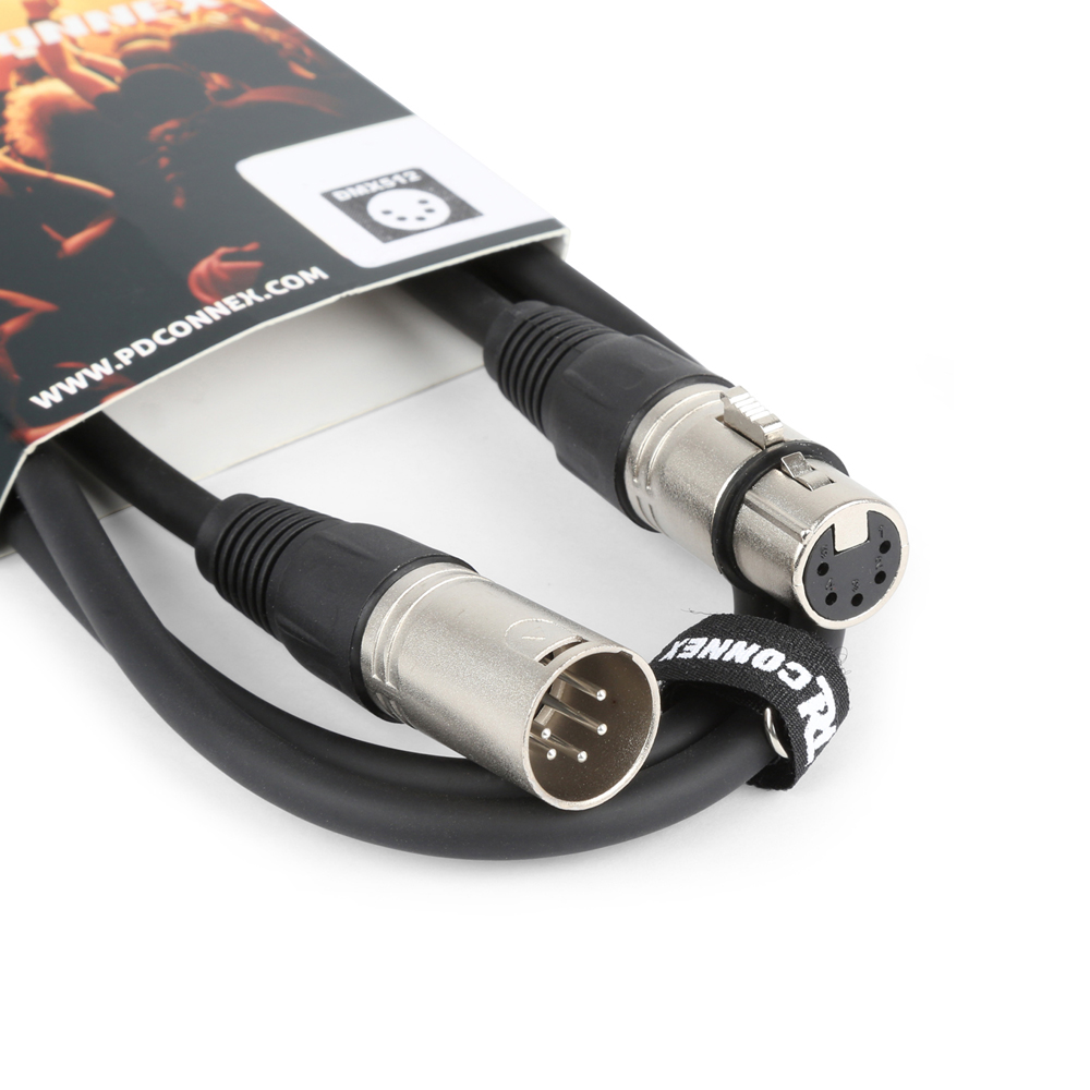 PD Male Female DMX Cable 5Pin XLR High Quality DJ Disco Lighting