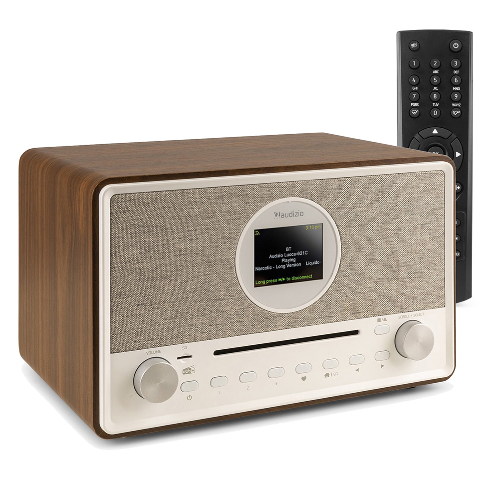 Audizio Lucca Internet DAB Radio and CD Player with DAB+ & Bluetooth