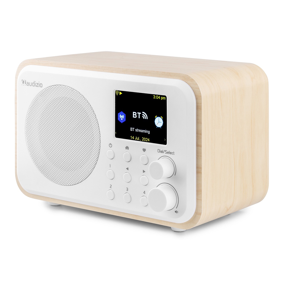 Audizio Vicenza Portable WiFi Internet & DAB Radio Side View