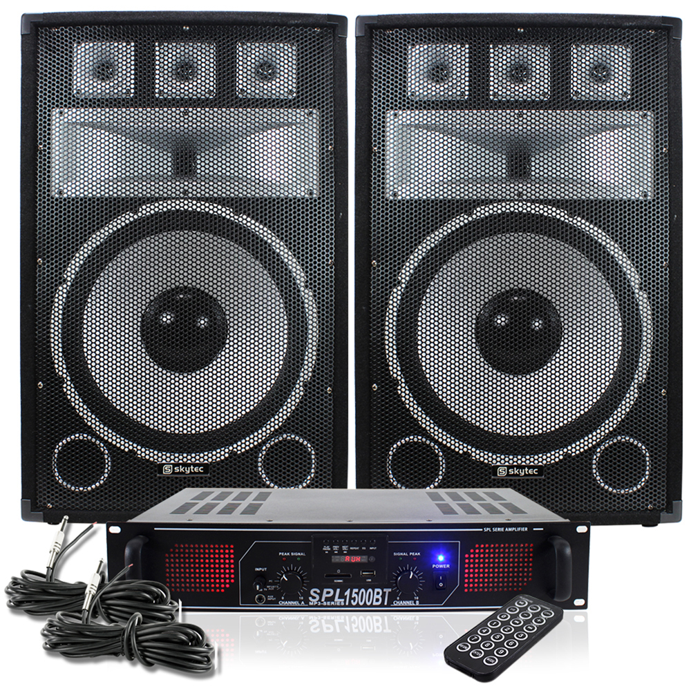 skytec speakers 1000w