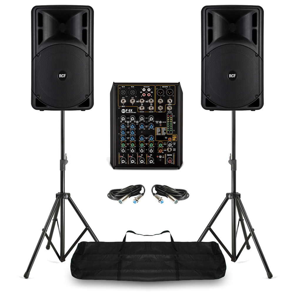 rcf powered speakers