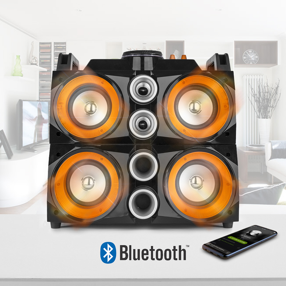 bluetooth karaoke party speaker